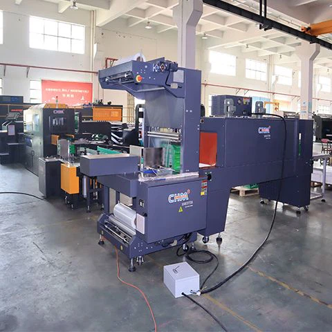 PE Film Transparent Membrane Shrink Wrapping Packing Machine PE Film Transparent Membrane Shrink Wrapping Packing Machine